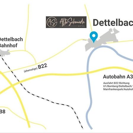 Aparthotel Alte Schmiede 데텔바흐 외부 사진